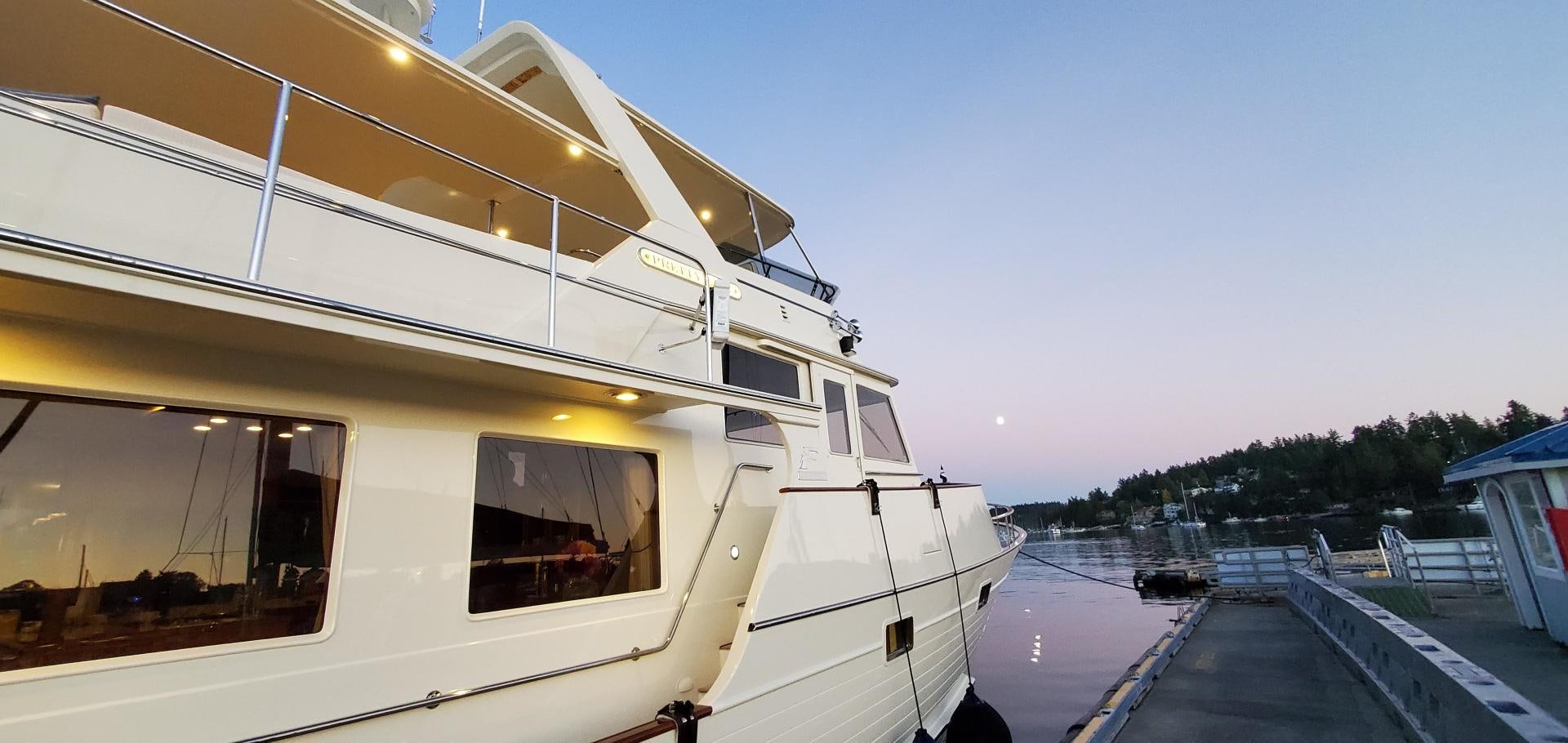 a boat on the water aboard PRETTY LADY Yacht for Sale