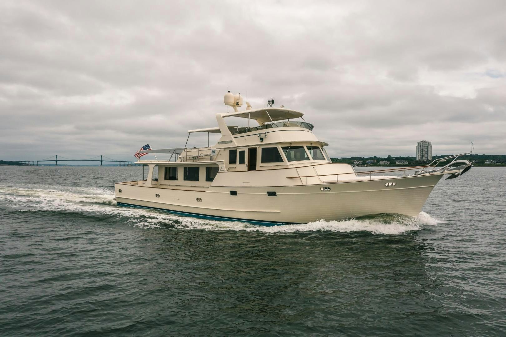 a boat in the water aboard PRETTY LADY Yacht for Sale