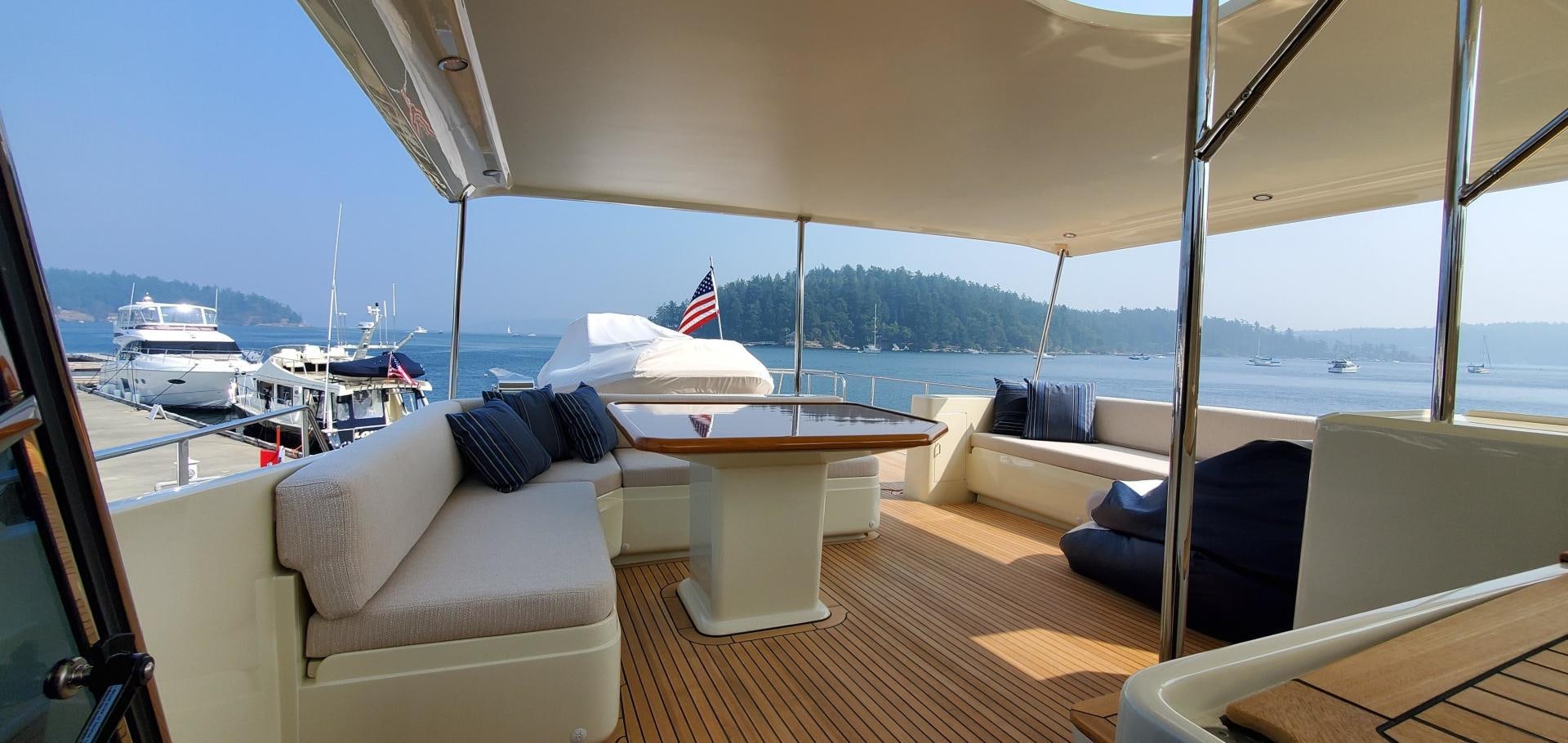 a boat on the water aboard PRETTY LADY Yacht for Sale