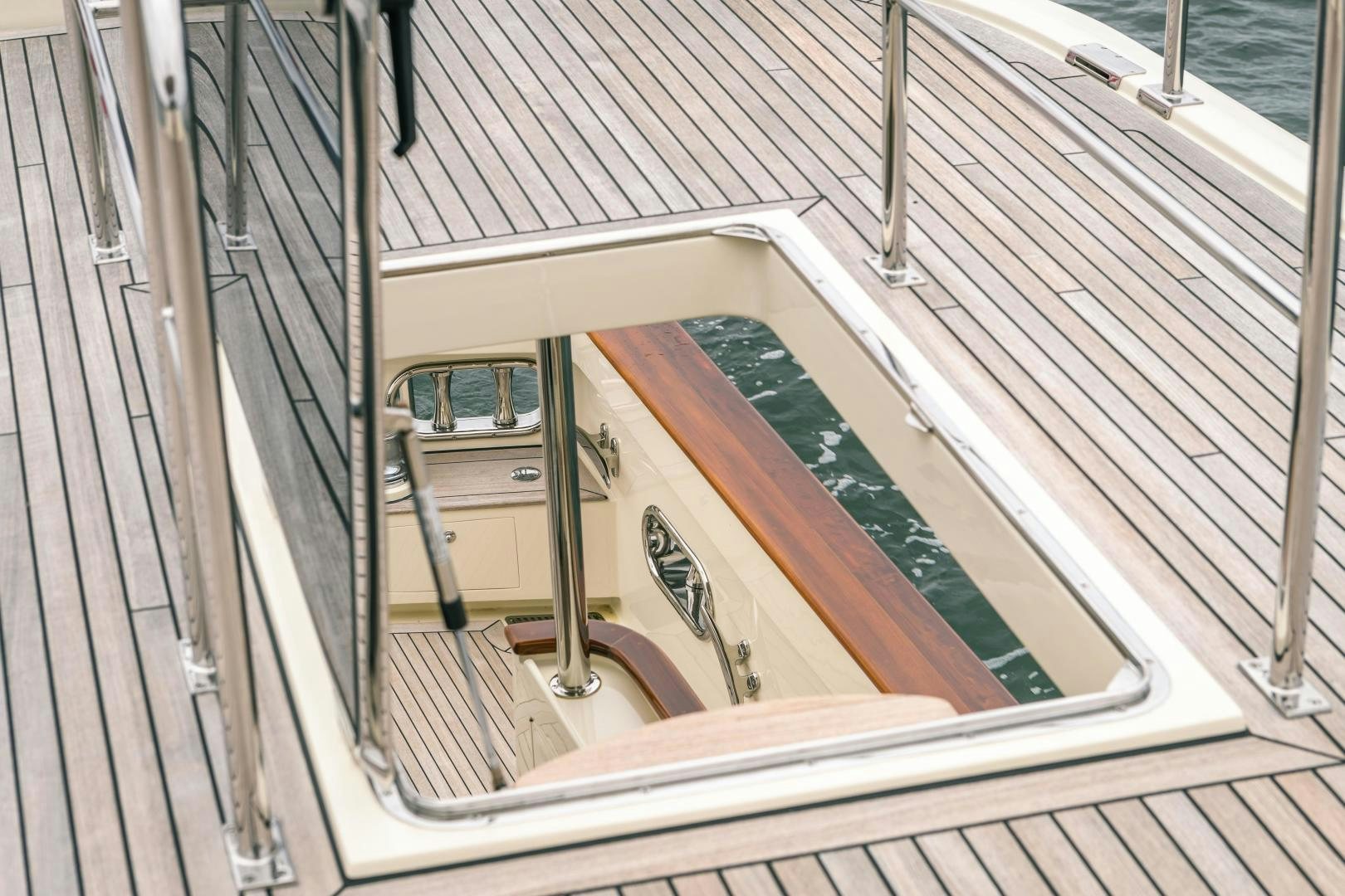 a boat on the water aboard PRETTY LADY Yacht for Sale