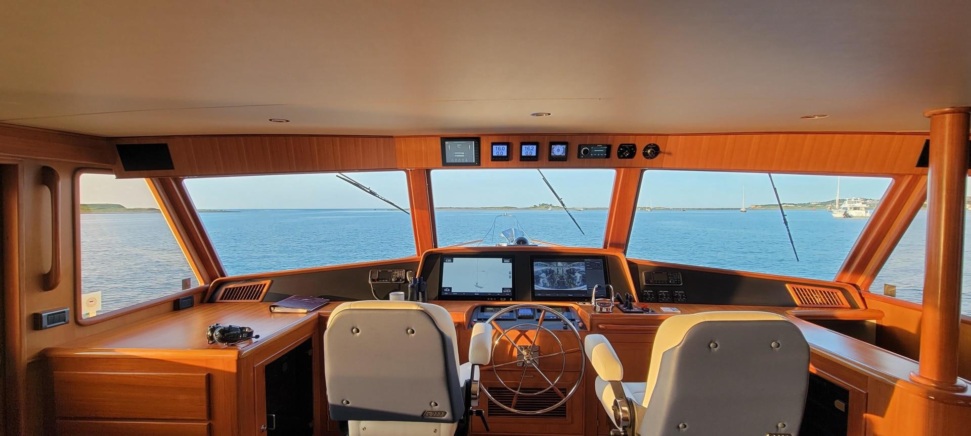 inside of a vehicle aboard PRETTY LADY Yacht for Sale