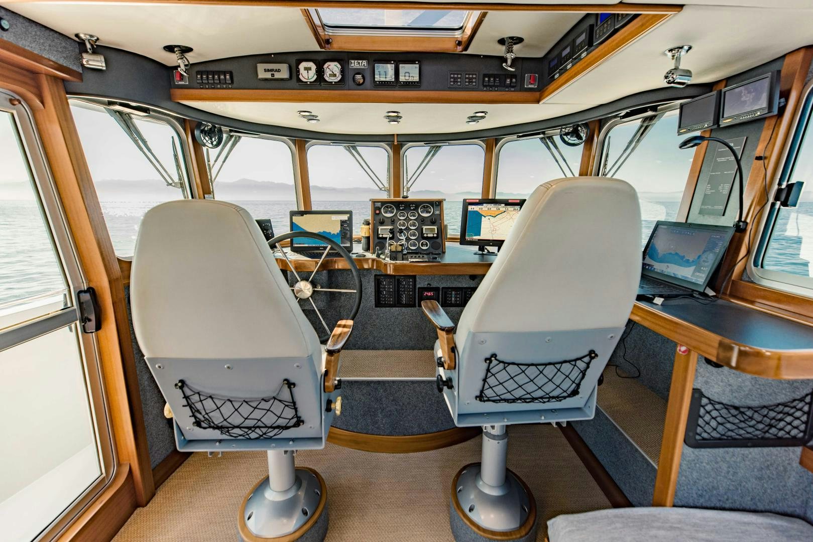 a room with a large machine aboard IETA Yacht for Sale