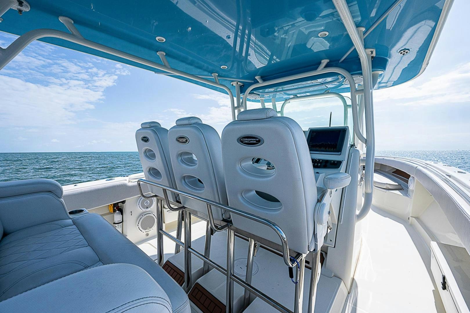 the inside of a boat aboard S3XY Yacht for Sale