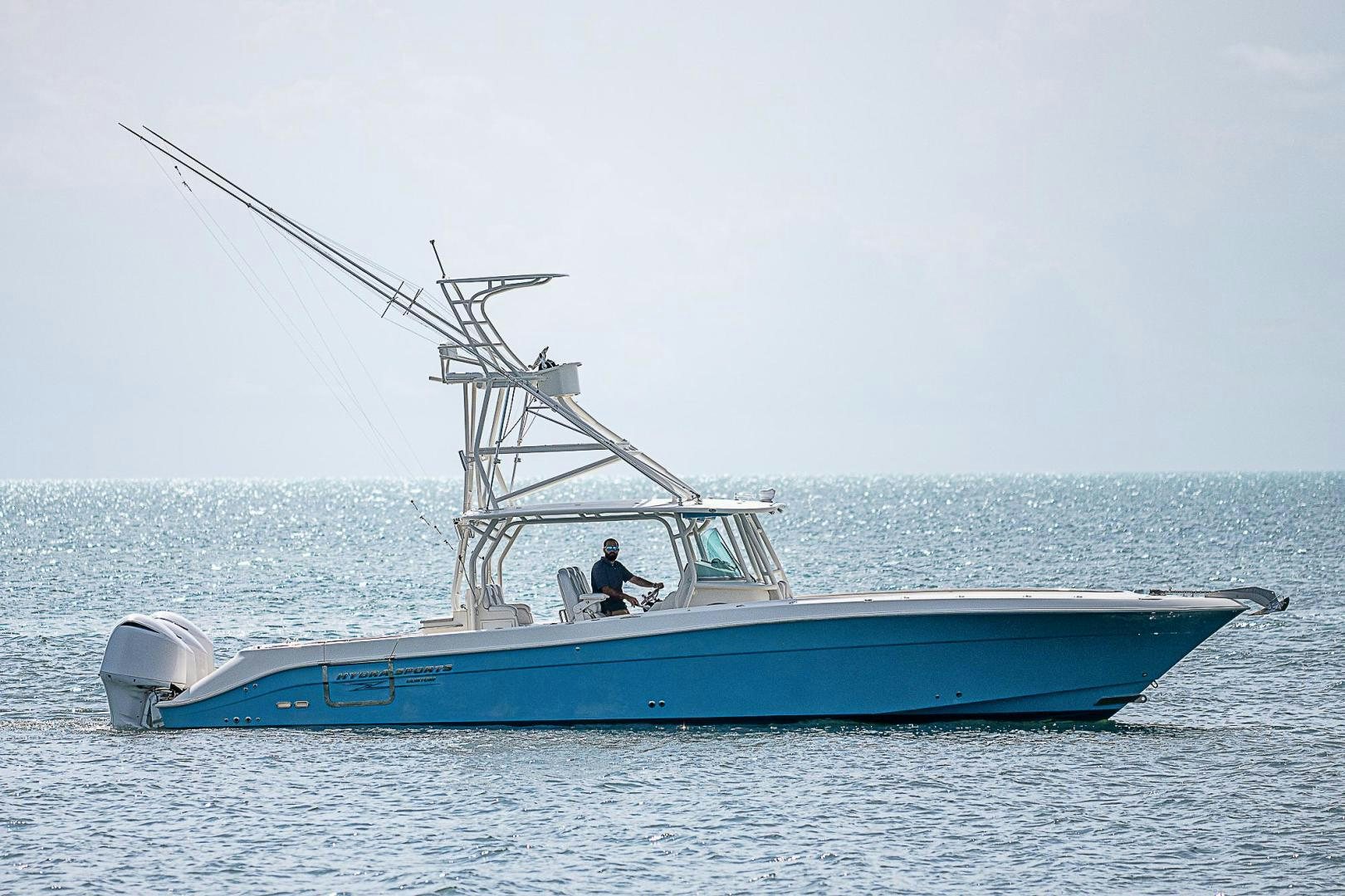 a person on a boat aboard S3XY Yacht for Sale