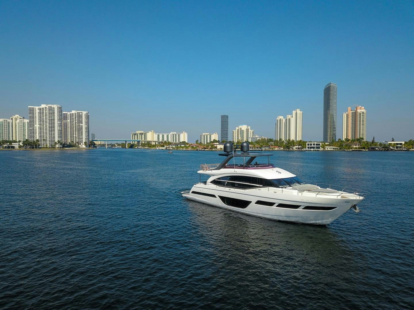 a boat on the water aboard PLAY TO WIN Yacht for Sale