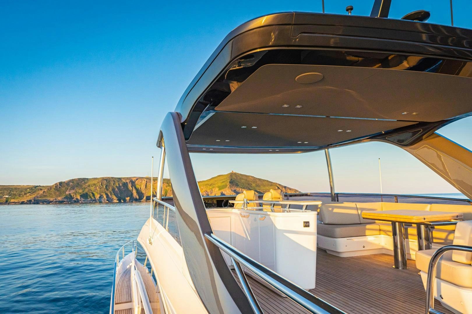 a boat on the water aboard PLAY TO WIN Yacht for Sale