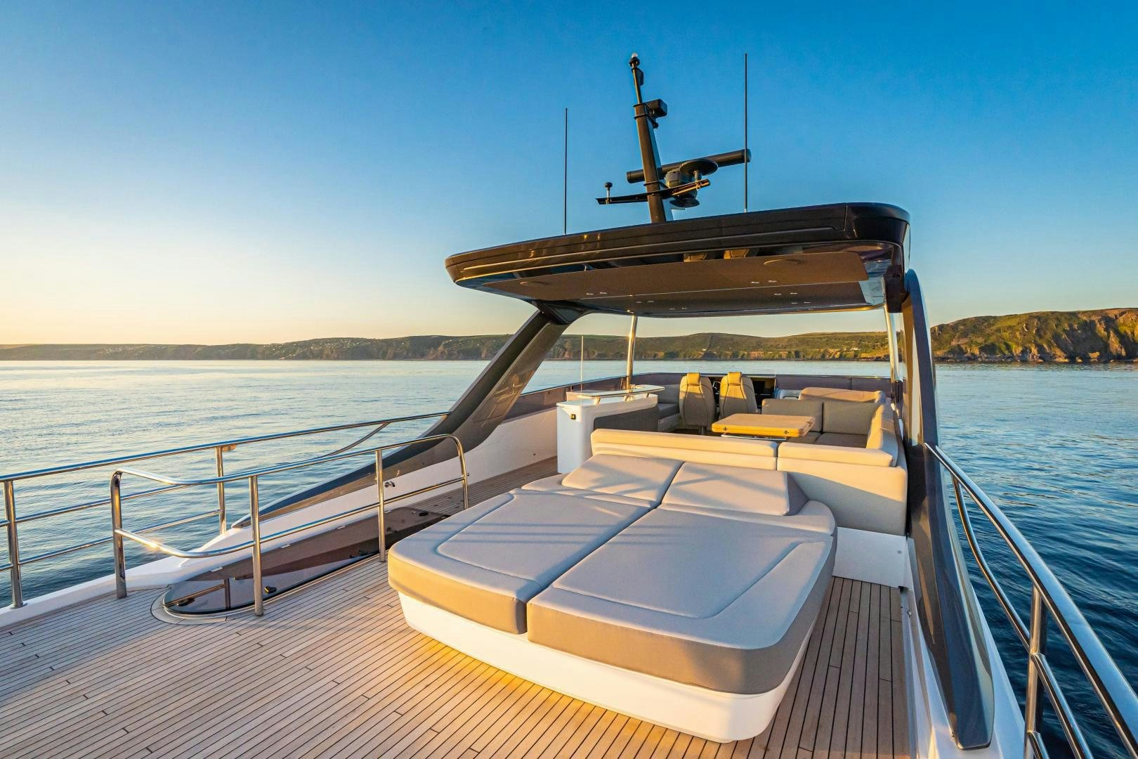a boat on a dock aboard PLAY TO WIN Yacht for Sale