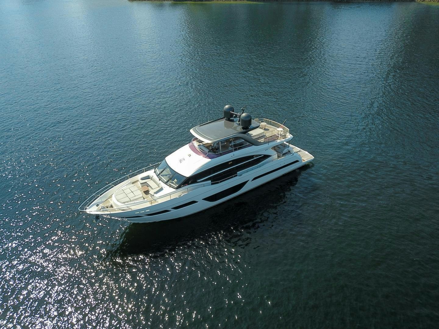 a boat in the water aboard PLAY TO WIN Yacht for Sale