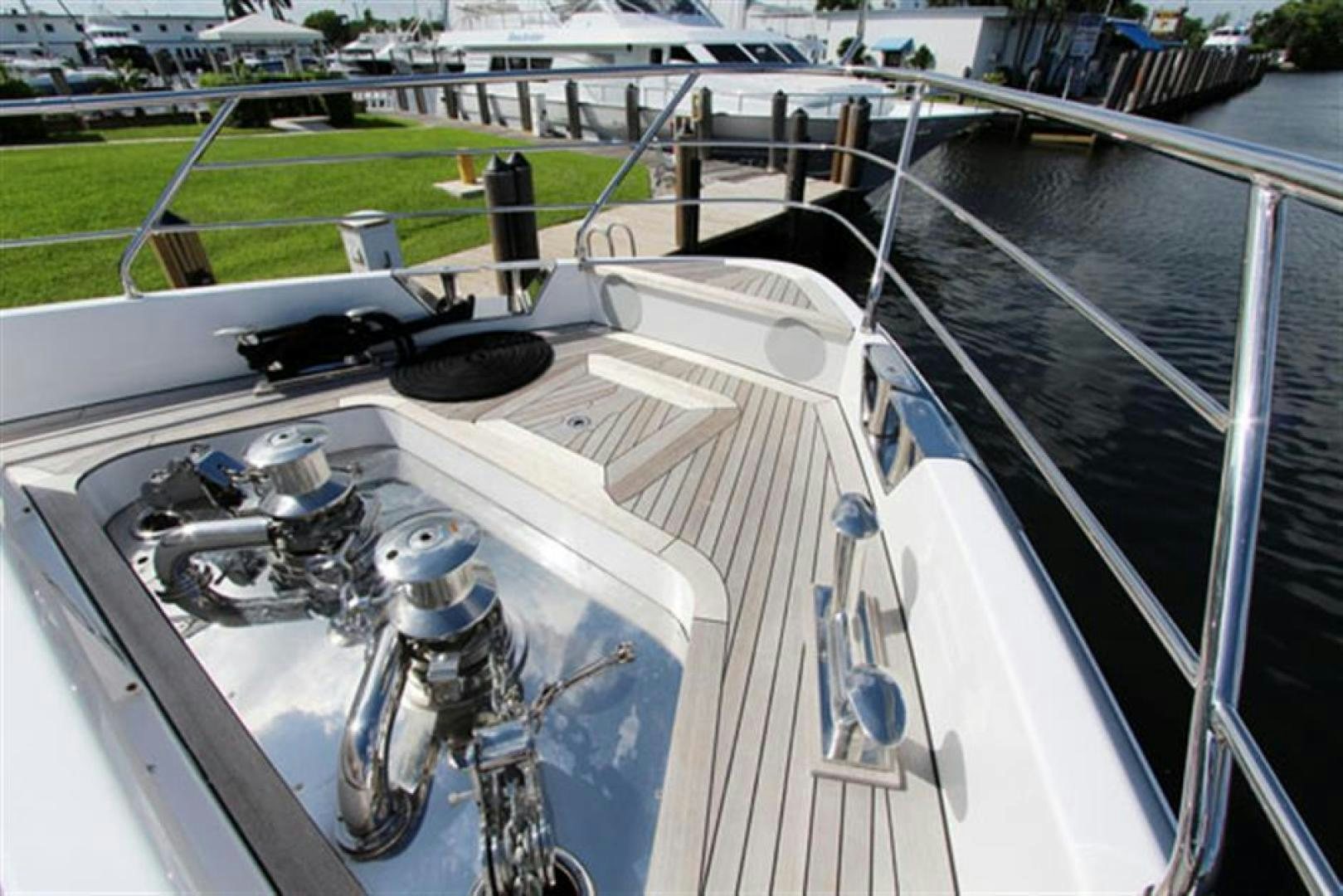 a machine on the machine aboard LA TACHE Yacht for Sale