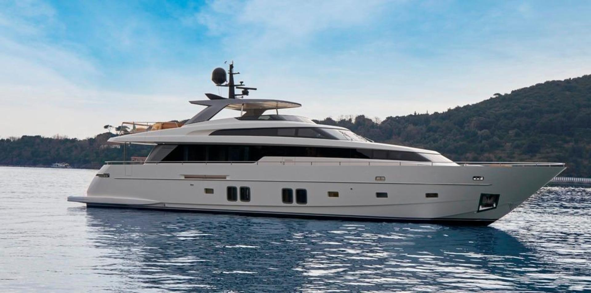 a boat on the water aboard PEACEKEEPER Yacht for Sale