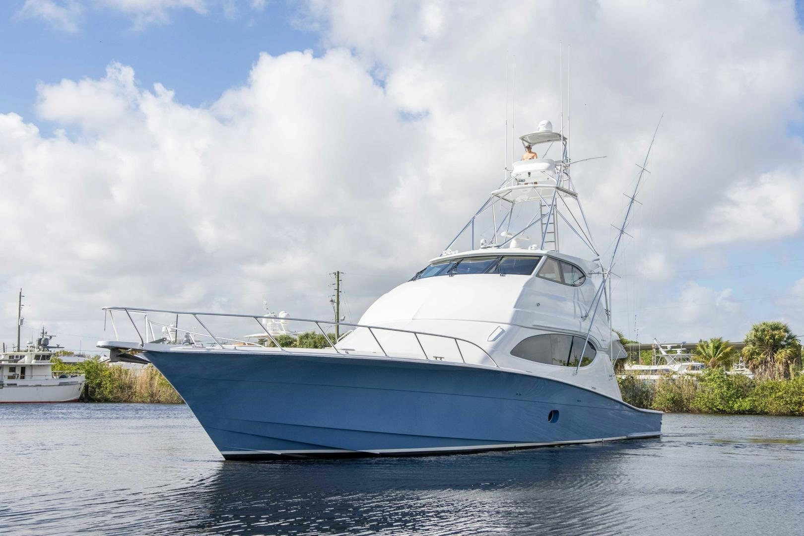 a couple of boats in the water aboard IONA LOUISE Yacht for Sale