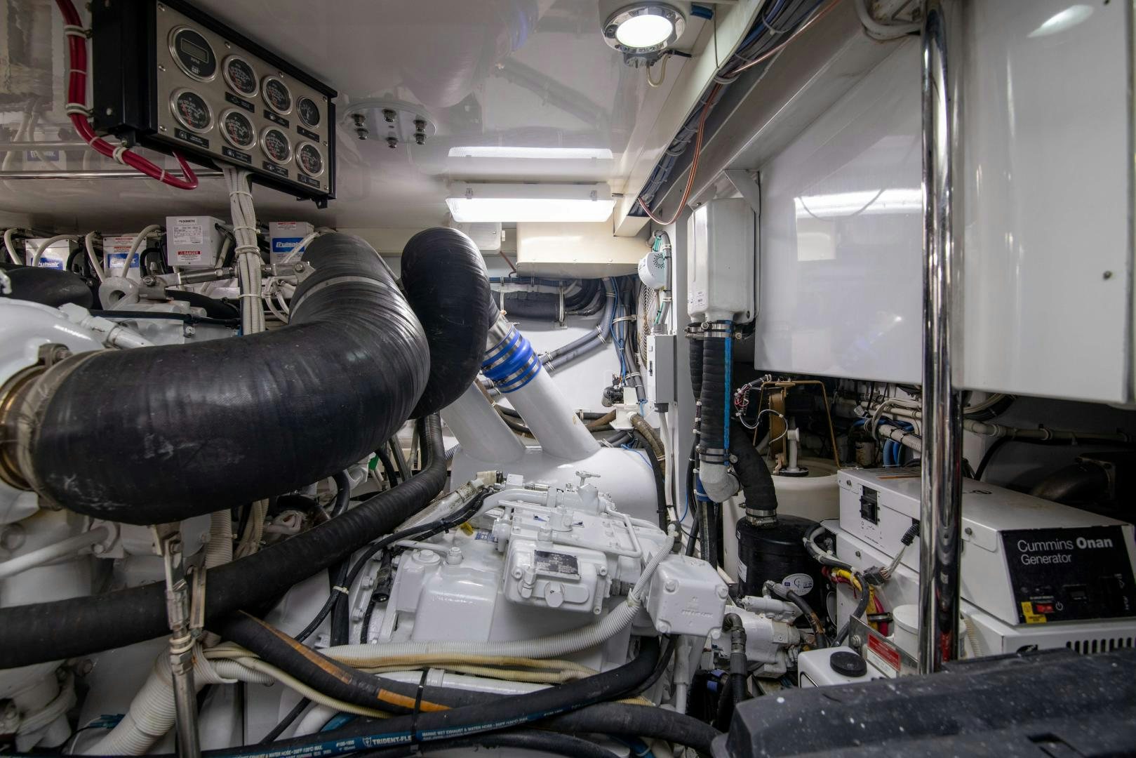 a machine with wires aboard IONA LOUISE Yacht for Sale