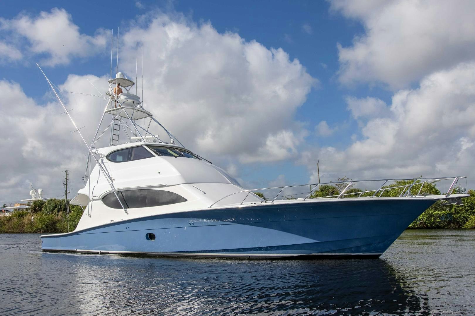 a boat on the water aboard IONA LOUISE Yacht for Sale