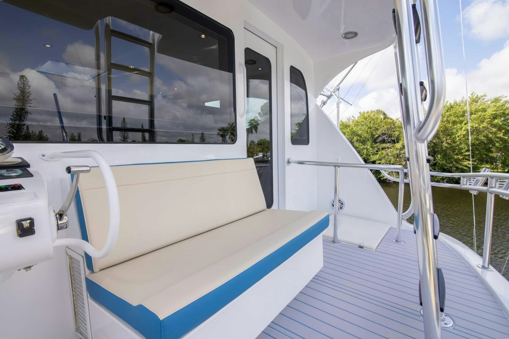 a boat on the water aboard IONA LOUISE Yacht for Sale