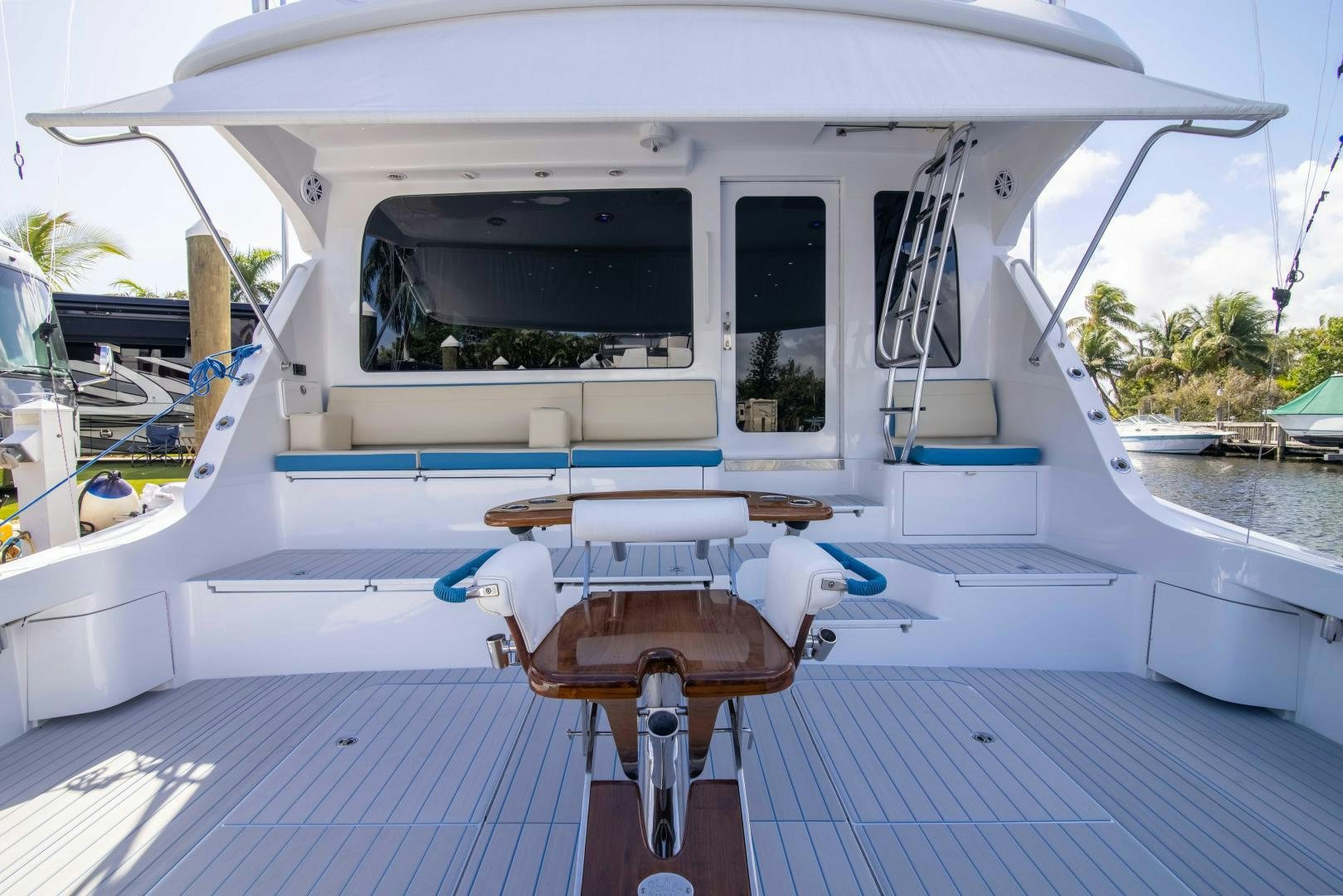 a boat on the water aboard IONA LOUISE Yacht for Sale