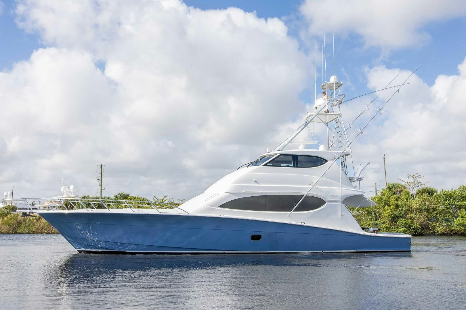 a boat on the water aboard IONA LOUISE Yacht for Sale