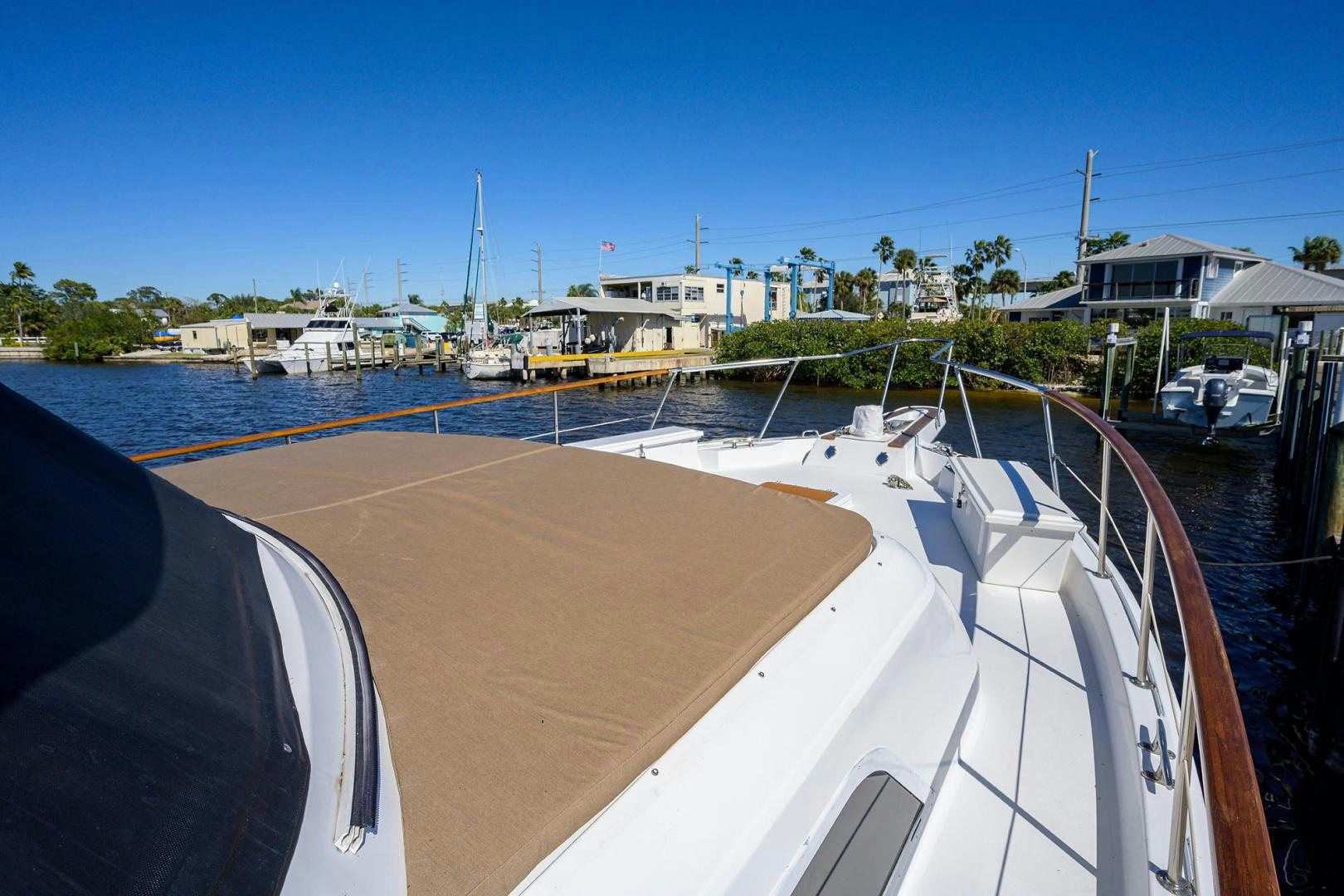 a boat on the water aboard CHRISTIE LEE Yacht for Sale