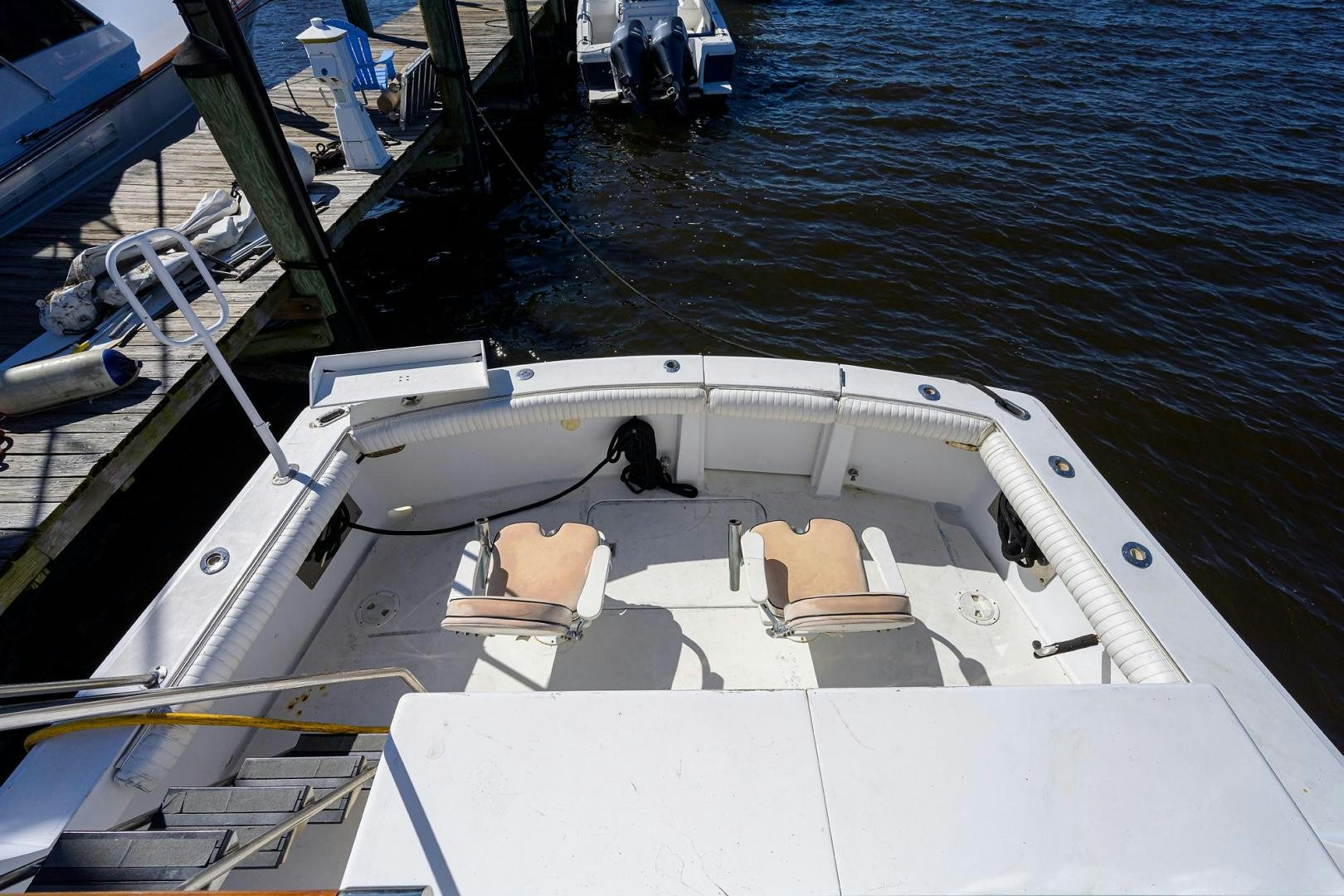 a boat on the water aboard CHRISTIE LEE Yacht for Sale