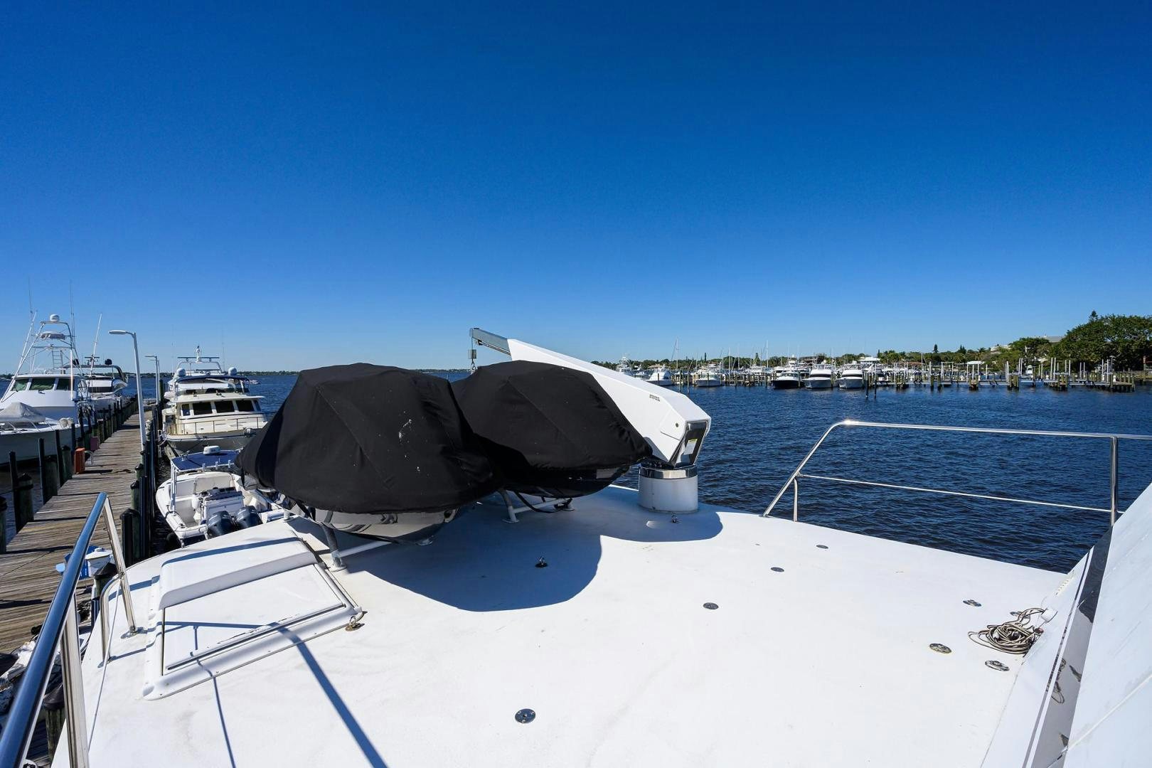 a boat on the water aboard CHRISTIE LEE Yacht for Sale