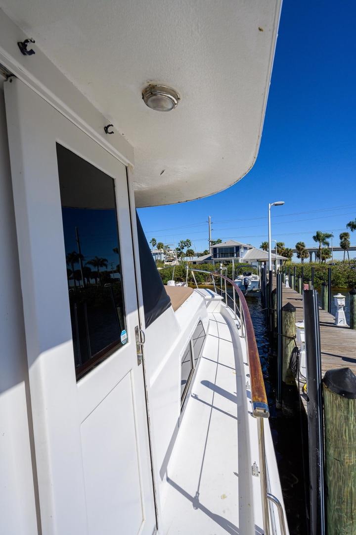 a boat on the water aboard CHRISTIE LEE Yacht for Sale