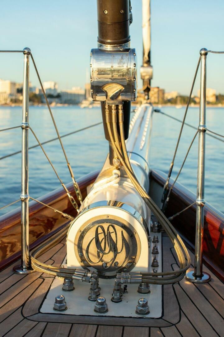 a boat on the water aboard GWEILO Yacht for Sale