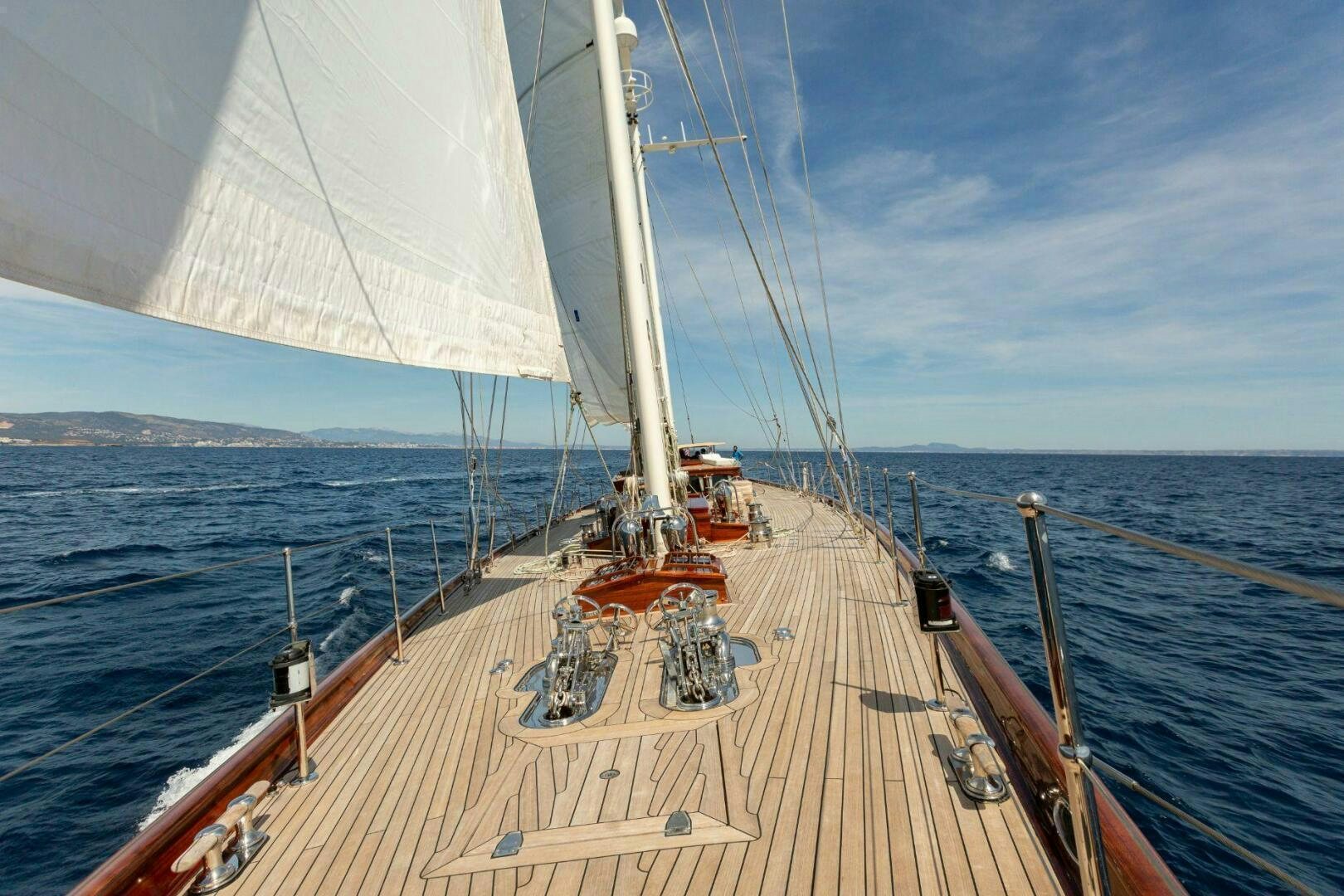 a boat on the water aboard GWEILO Yacht for Sale
