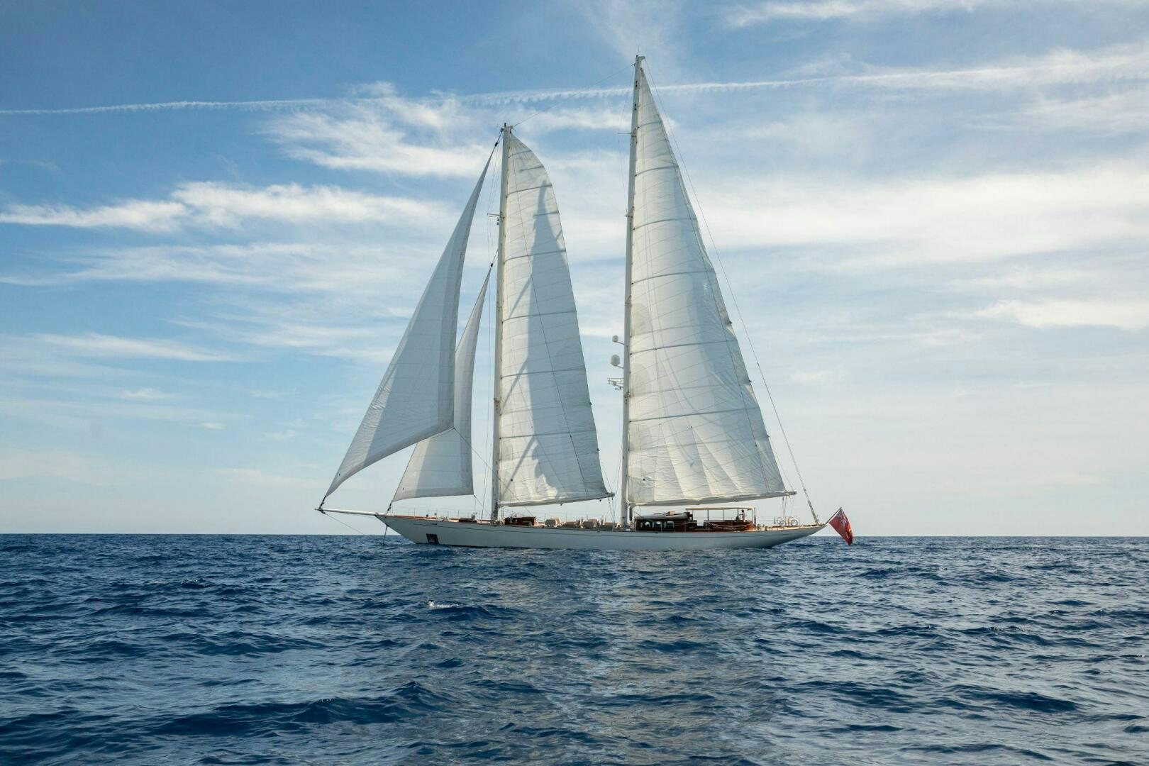 a sailboat on the water aboard GWEILO Yacht for Sale