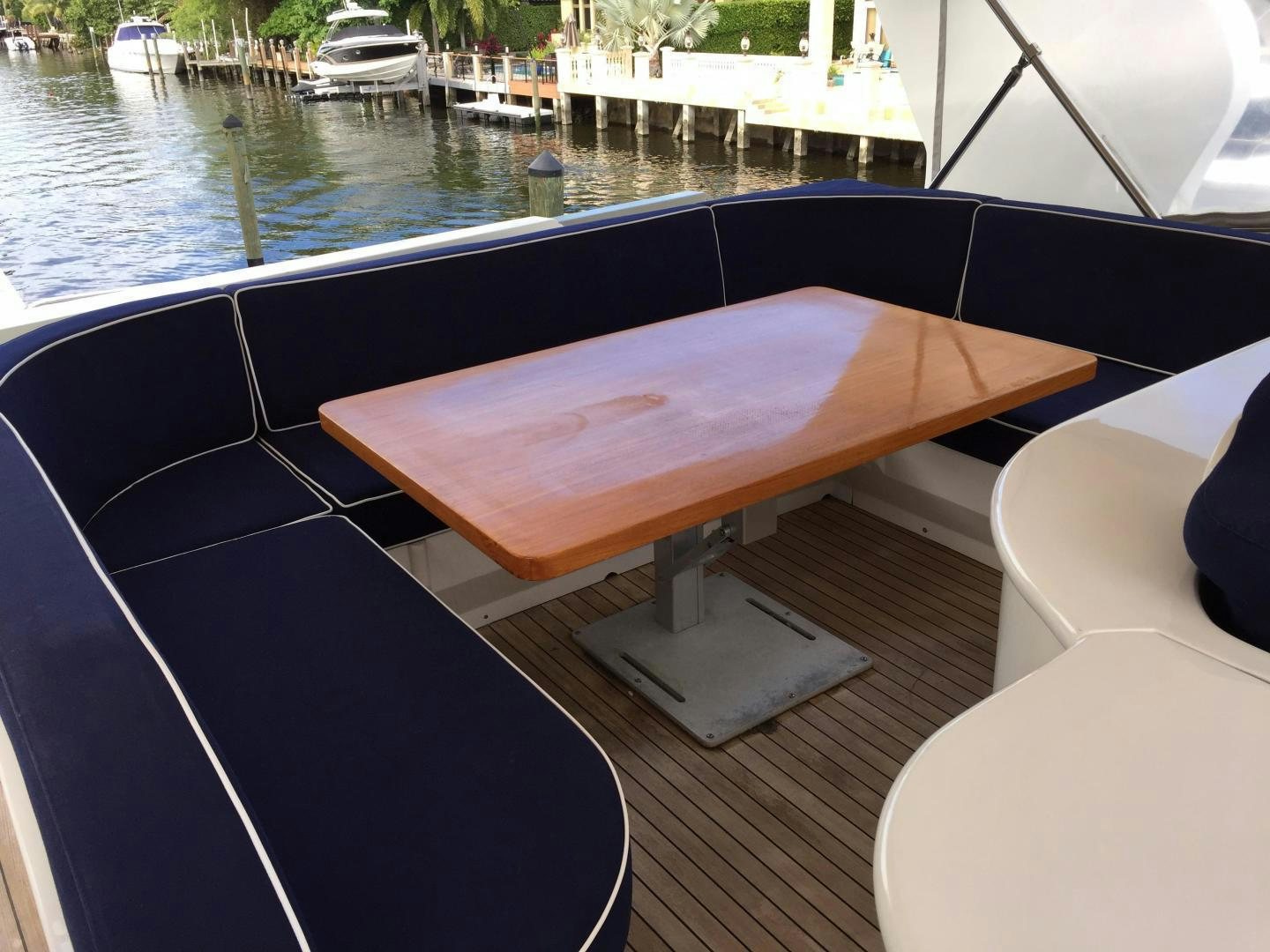 a boat on the water aboard UNZIPPED Yacht for Sale