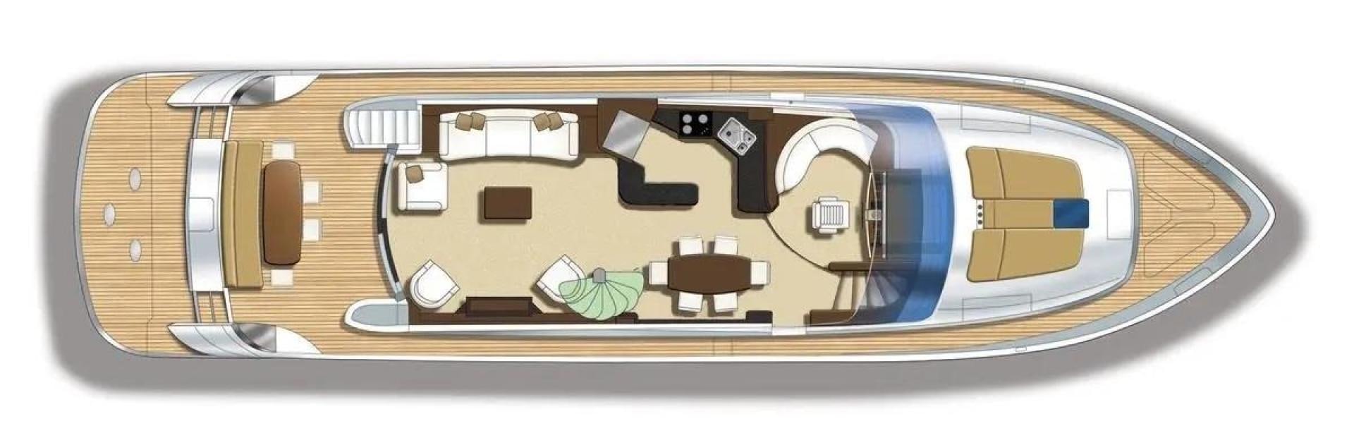 a brown leather case with a white strap and black text aboard STARTING OVER Yacht for Sale