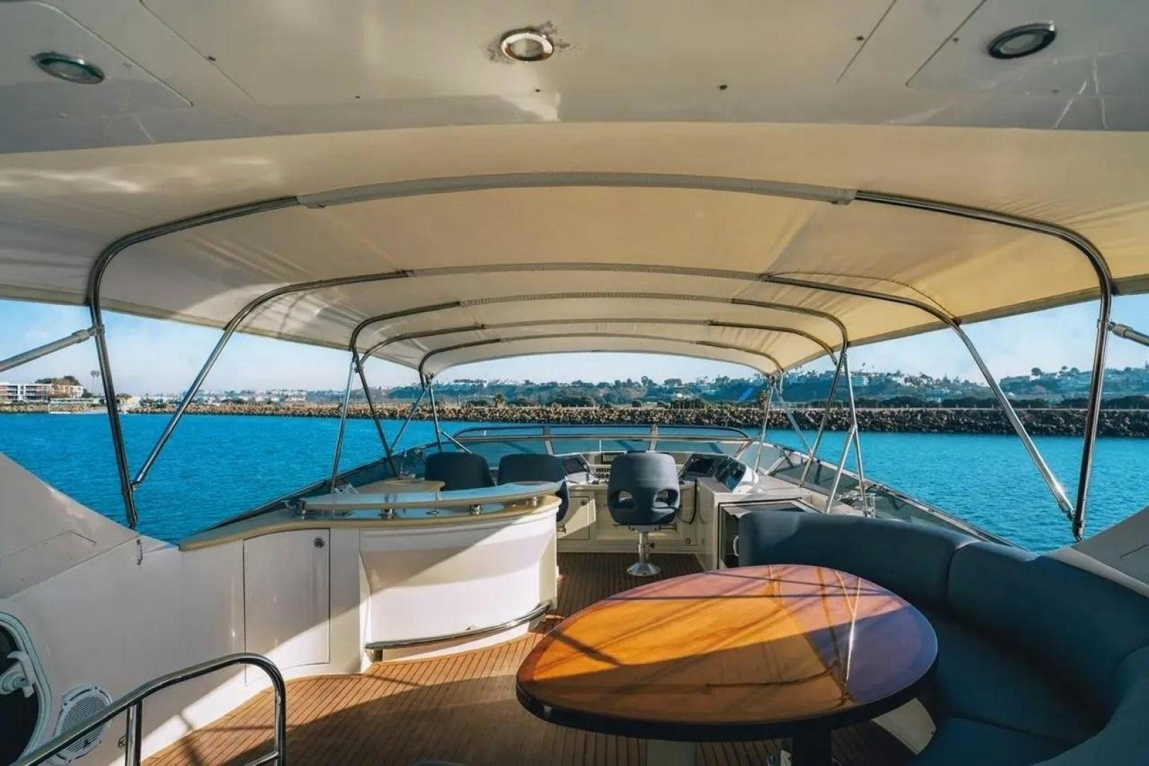inside of a boat aboard STARTING OVER Yacht for Sale
