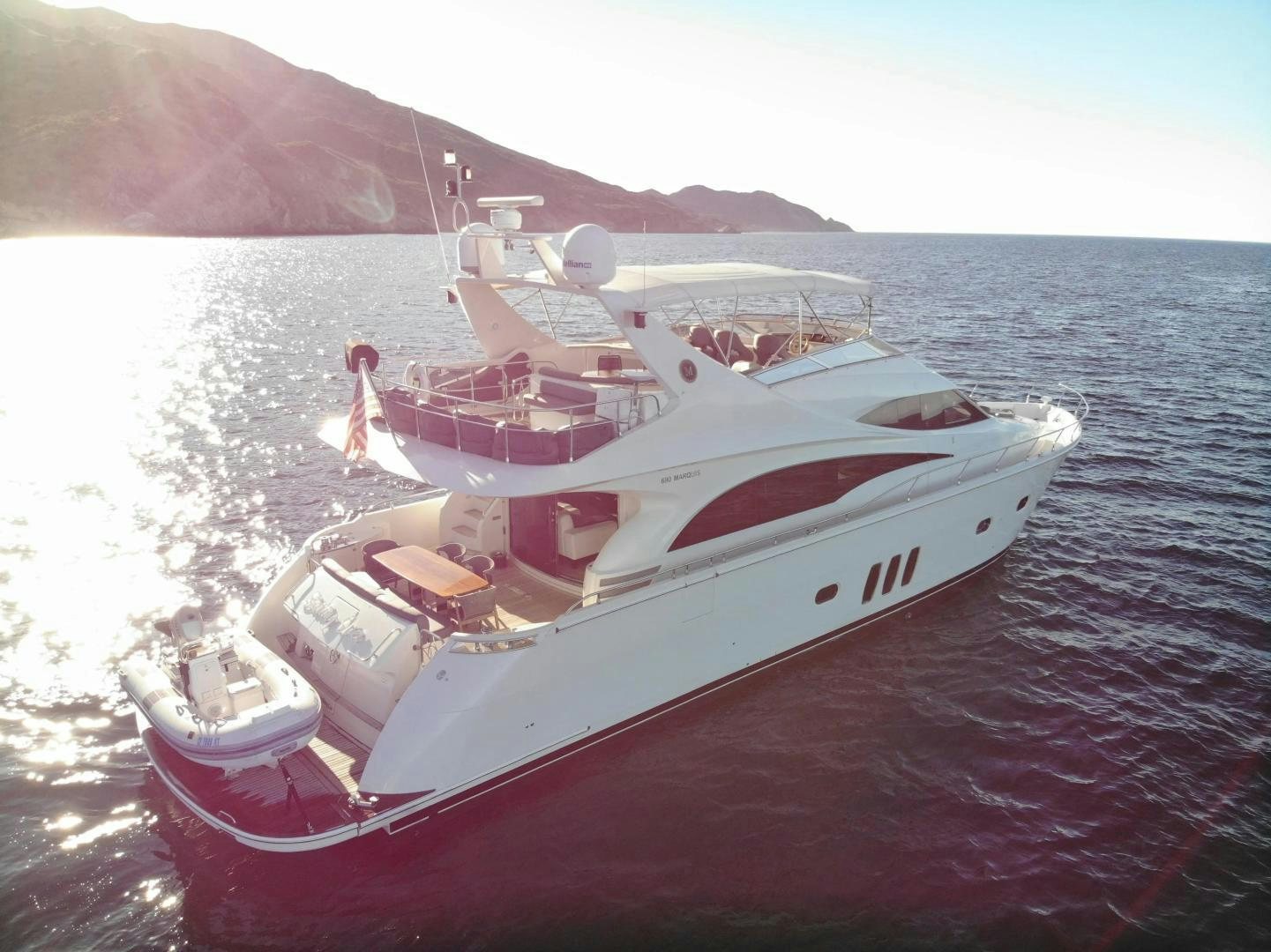 a boat on the water aboard STARTING OVER Yacht for Sale