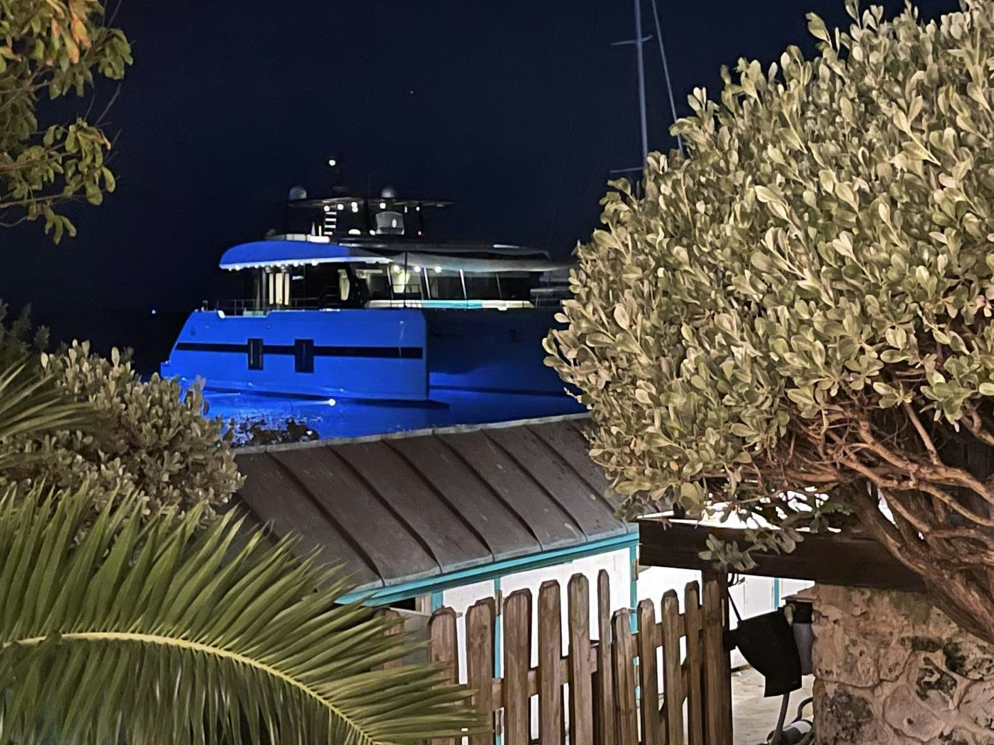 a boat on a dock aboard ROCK STAR 2.0 Yacht for Sale