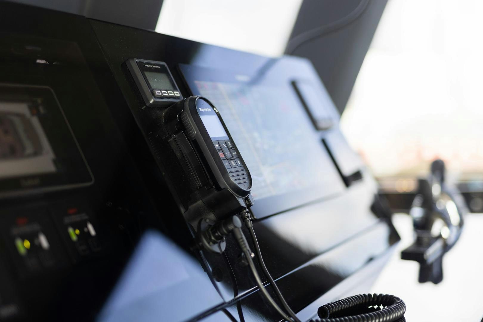 a machine on the counter aboard ROCK STAR 2.0 Yacht for Sale