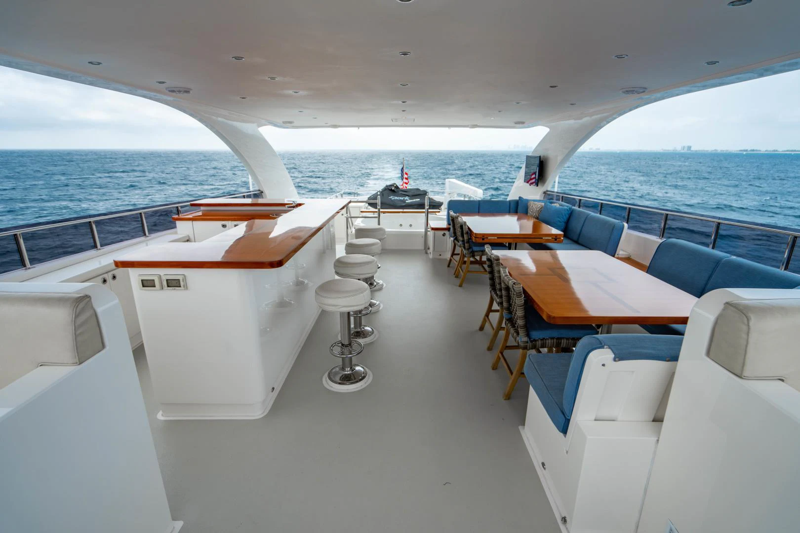 a boat on the water aboard RENAISSANCE Yacht for Sale
