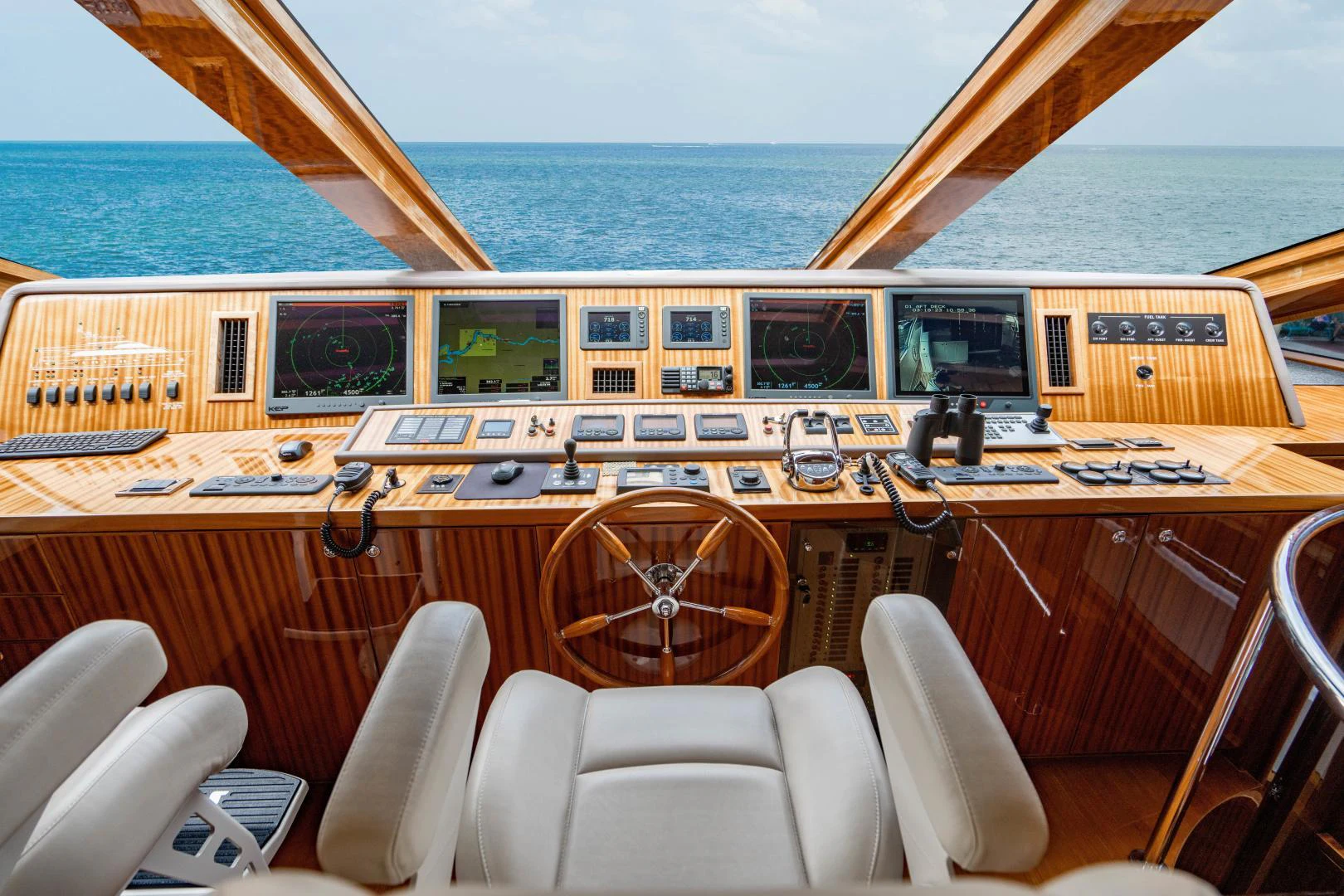 a boat on the water aboard RENAISSANCE Yacht for Sale