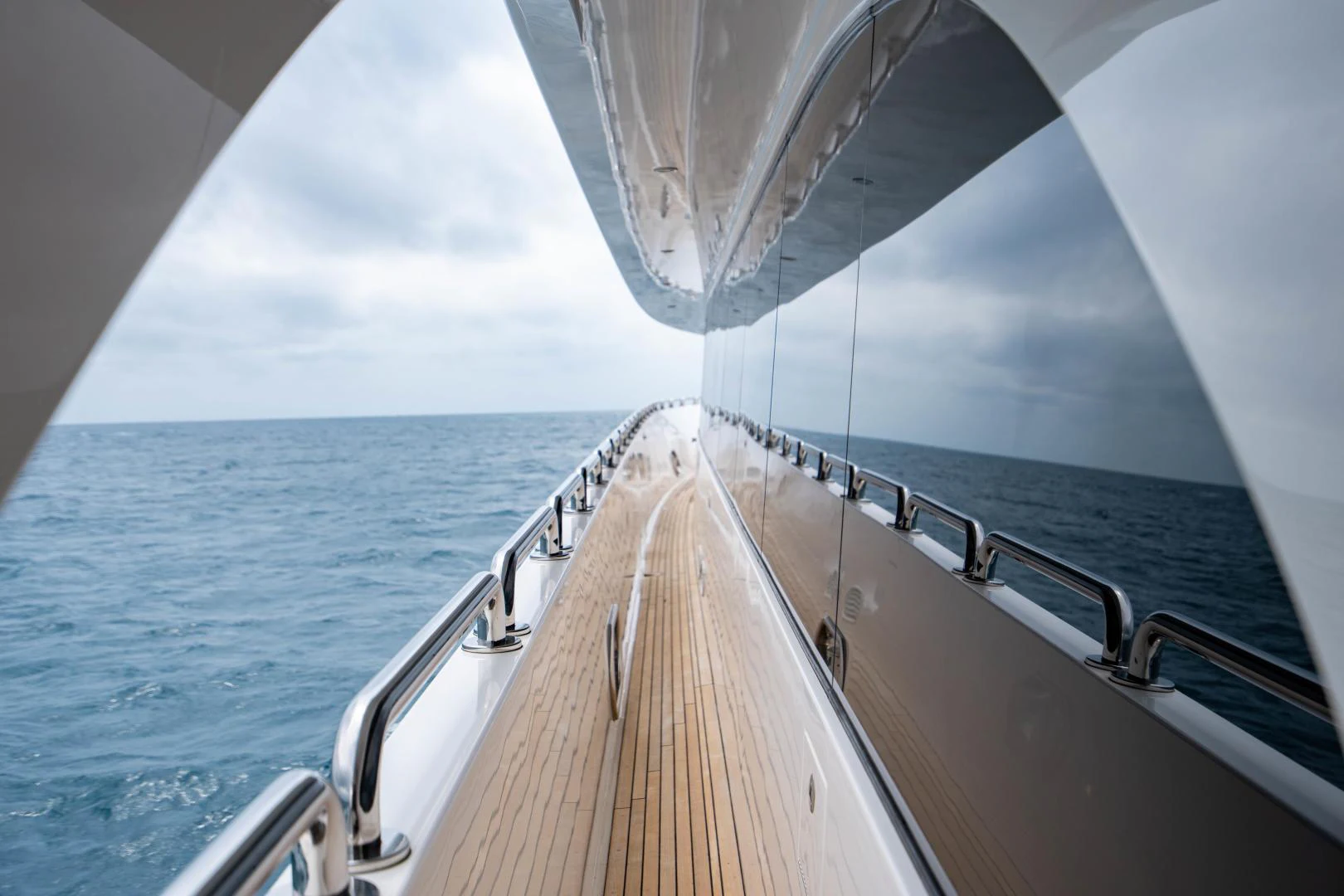 a boat on the water aboard RENAISSANCE Yacht for Sale