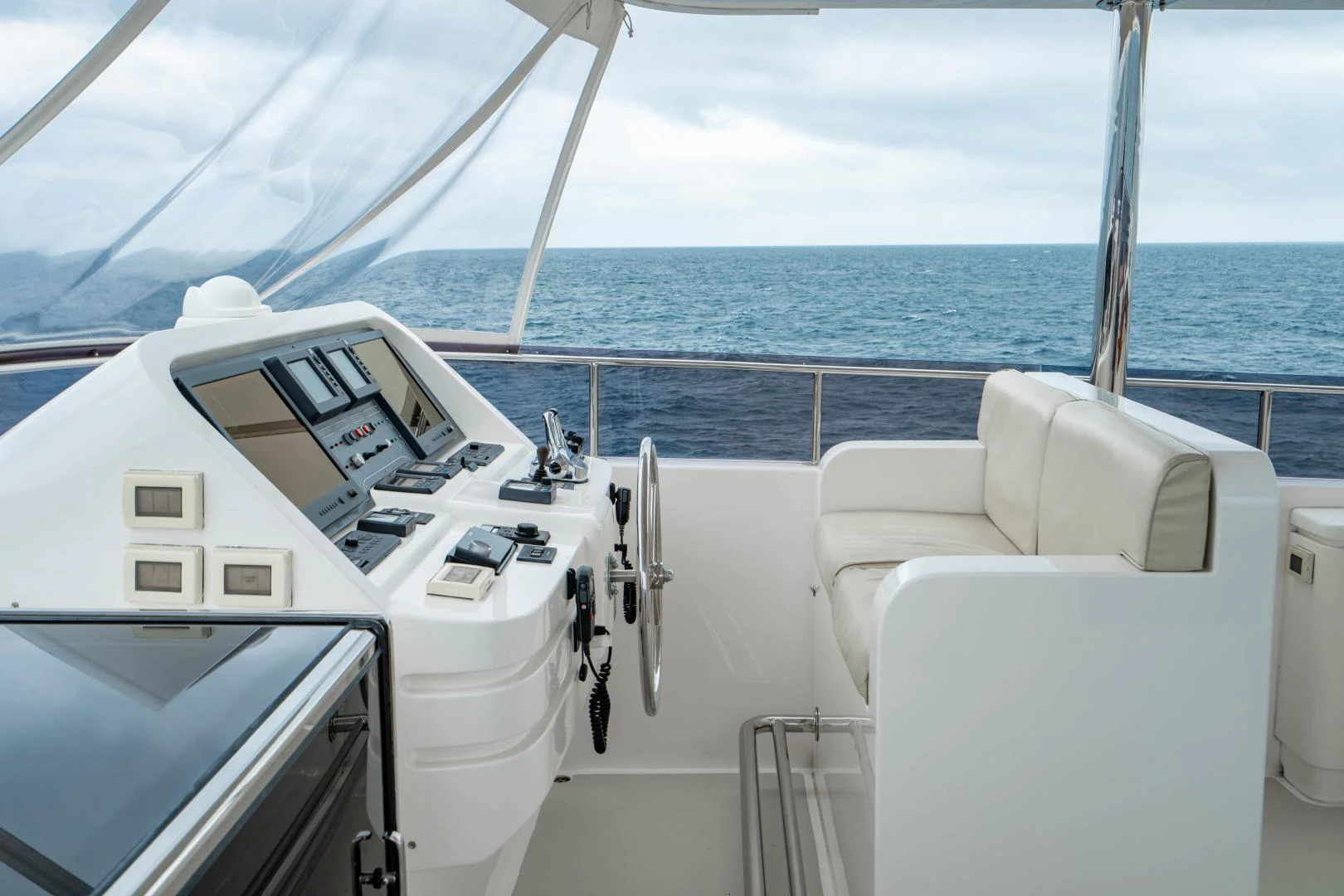 a boat on the water aboard RENAISSANCE Yacht for Sale