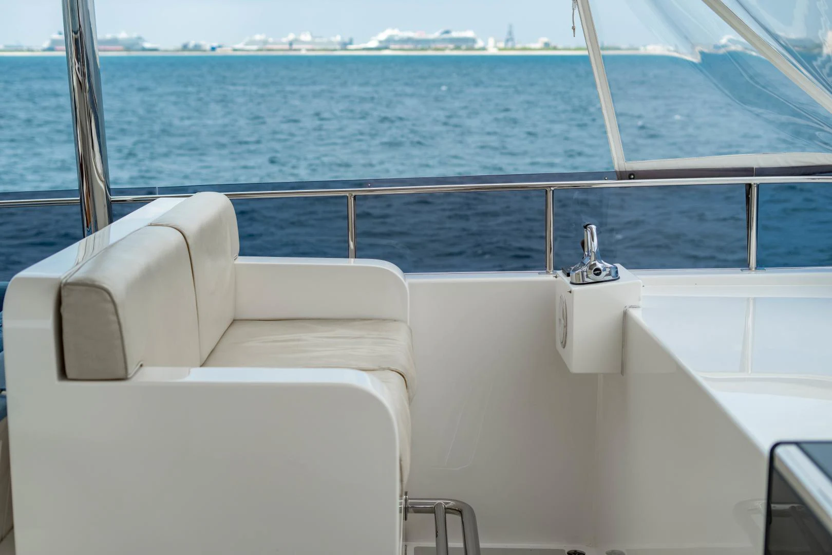 a boat on the water aboard RENAISSANCE Yacht for Sale