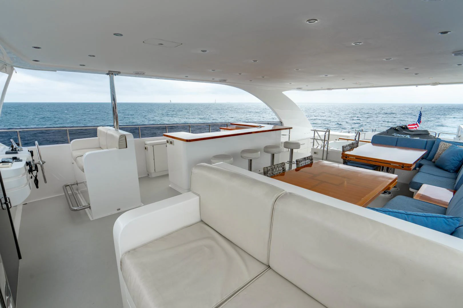 a boat on the water aboard RENAISSANCE Yacht for Sale