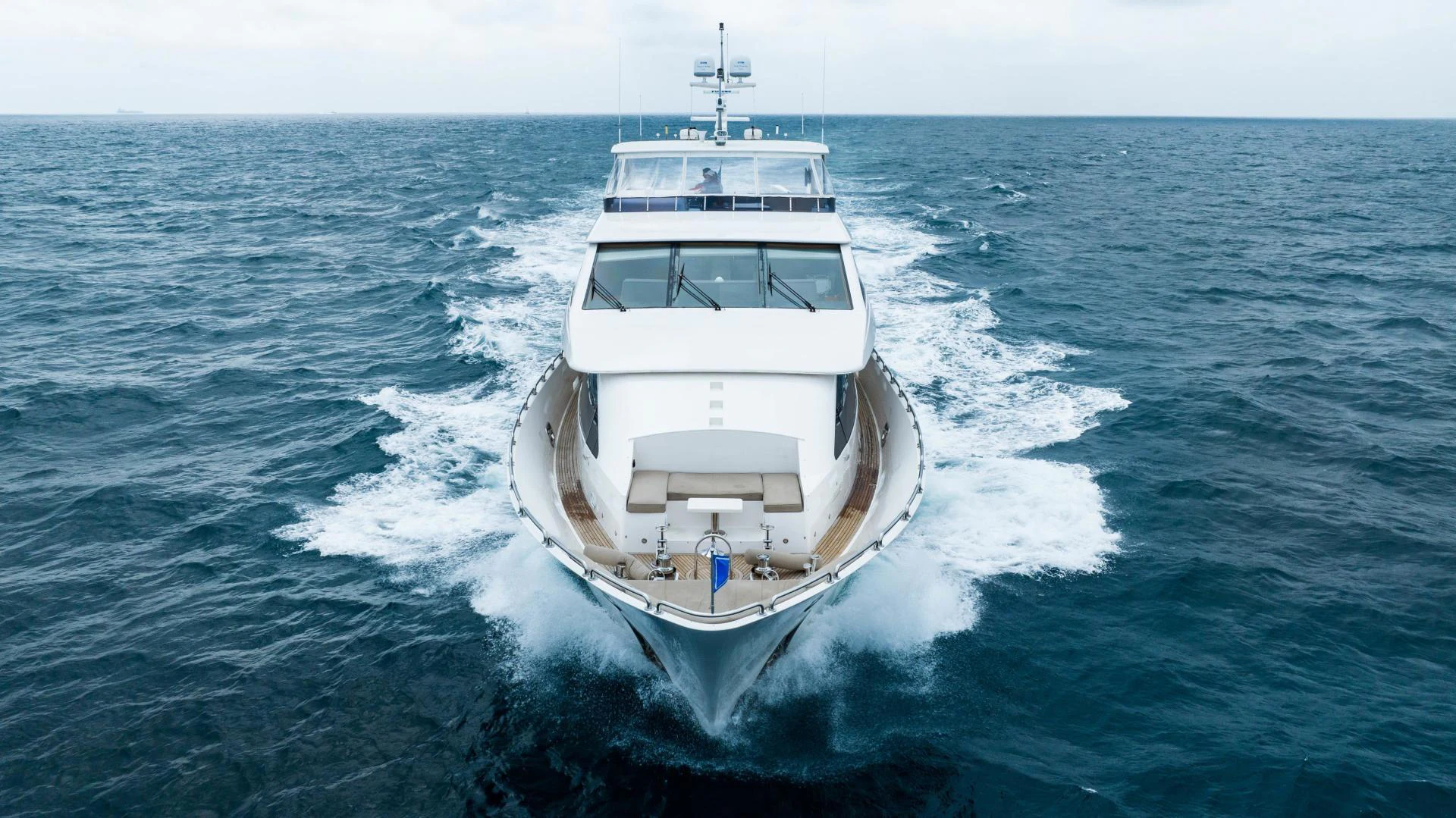 a boat on the water aboard RENAISSANCE Yacht for Sale