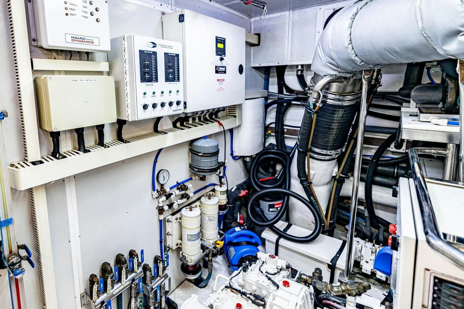 a close-up of a laboratory aboard GRATITUDE Yacht for Sale