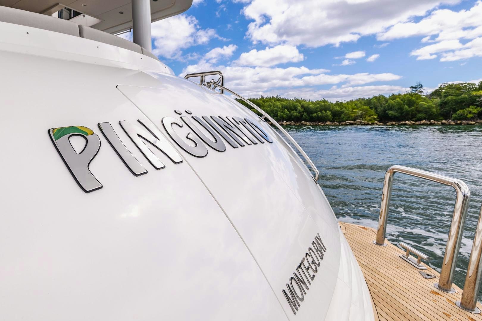 a boat on the water aboard GRATITUDE Yacht for Sale