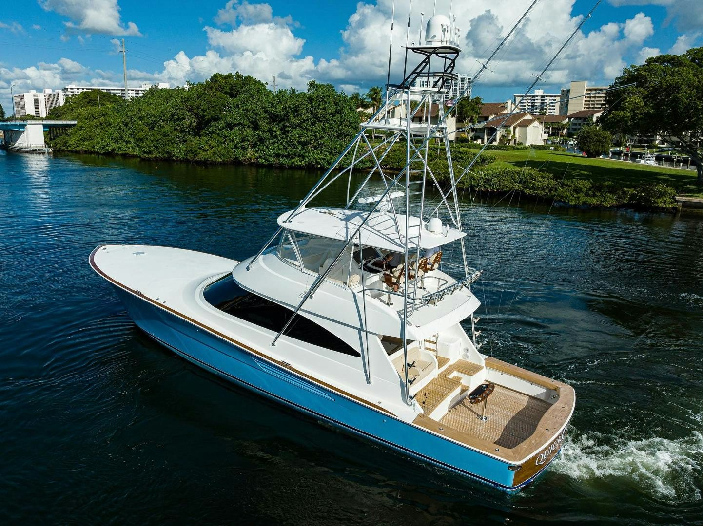 a boat on the water aboard QUICK RAISE Yacht for Sale