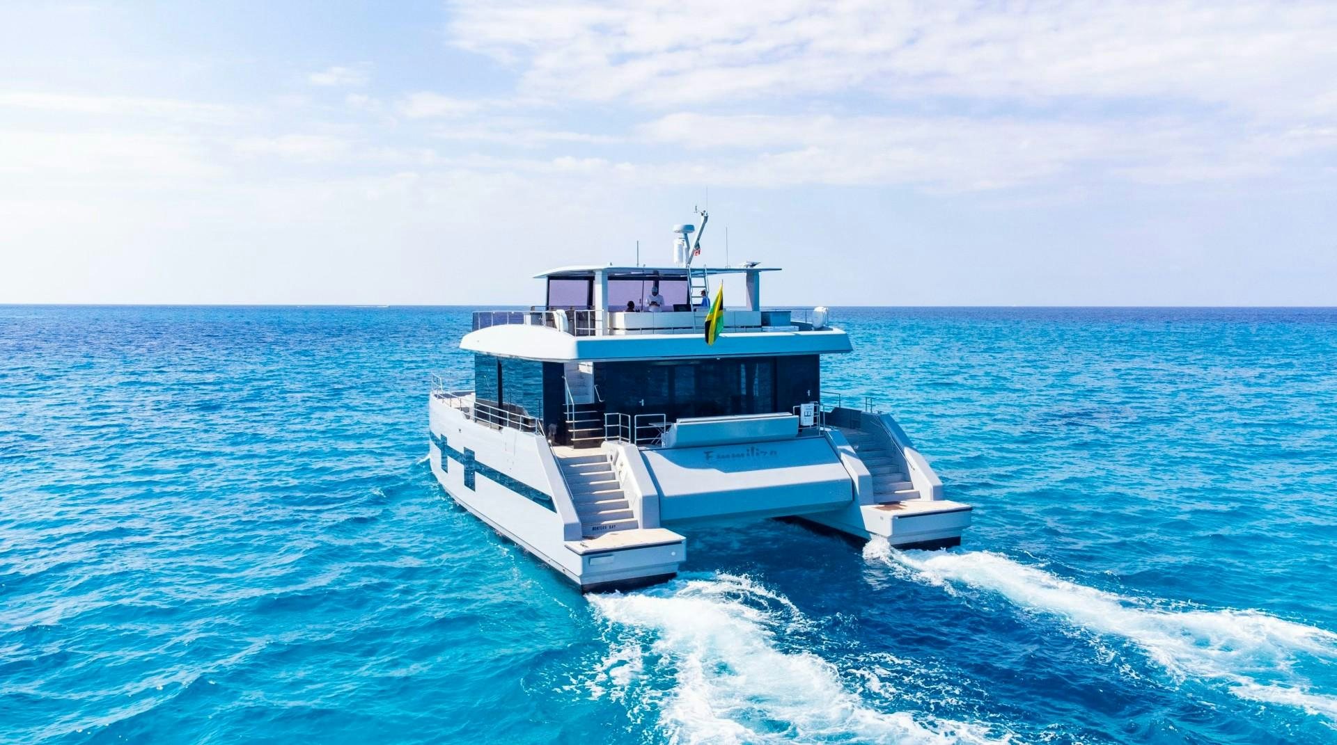 a boat on the water aboard EMMILIZA Yacht for Sale