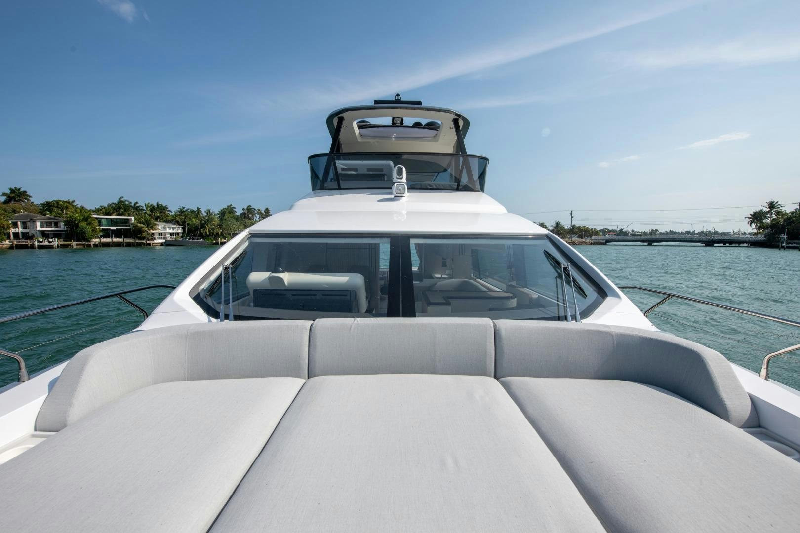 a boat on the water aboard CRIMSON Yacht for Sale