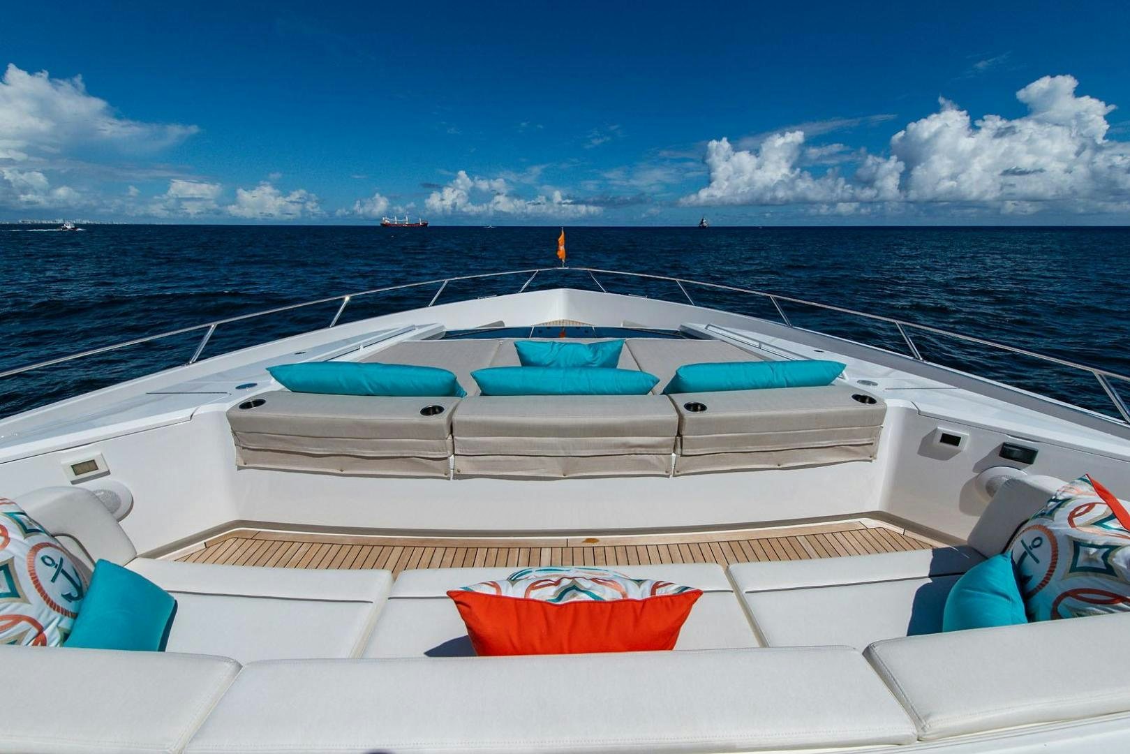 a boat on a boat aboard OBSESSION Yacht for Sale