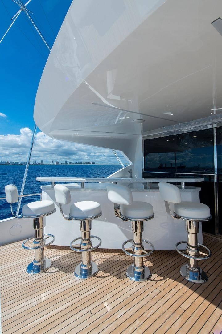 a boat on the water aboard OBSESSION Yacht for Sale