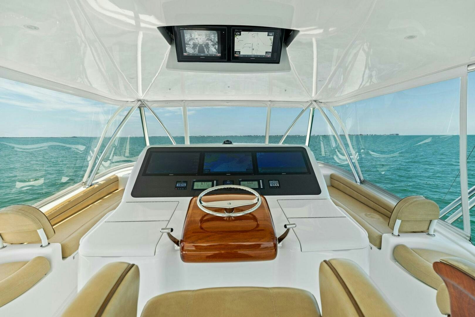 the inside of a boat aboard THE PROVIDER Yacht for Sale