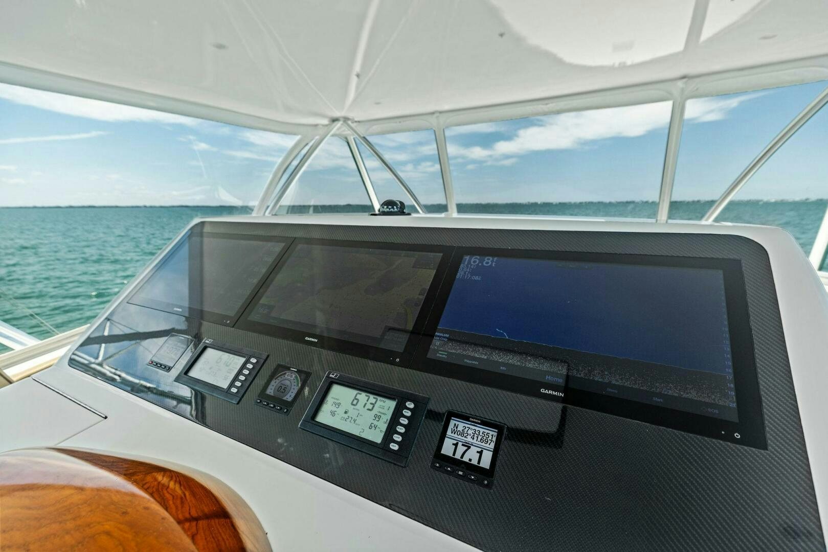 the inside of a boat aboard THE PROVIDER Yacht for Sale