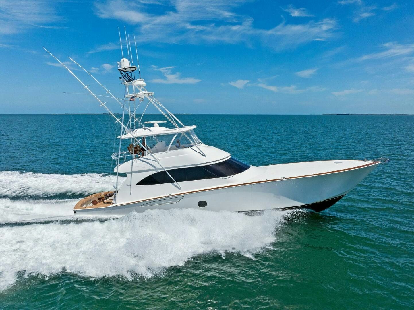 a boat on the water aboard THE PROVIDER Yacht for Sale